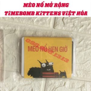 Bài Mèo Nổ Exploding Kittens + 4 Bản Mở Rộng Việt Hóa 2